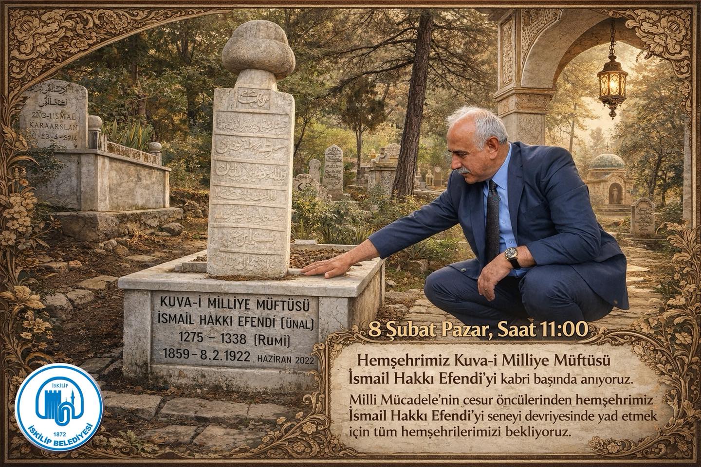 Kuva-yi Milliye Müftüsü İsmail Hakkı Efendi’nin Vefatının Sene-i Devriyesi post thumbnail image