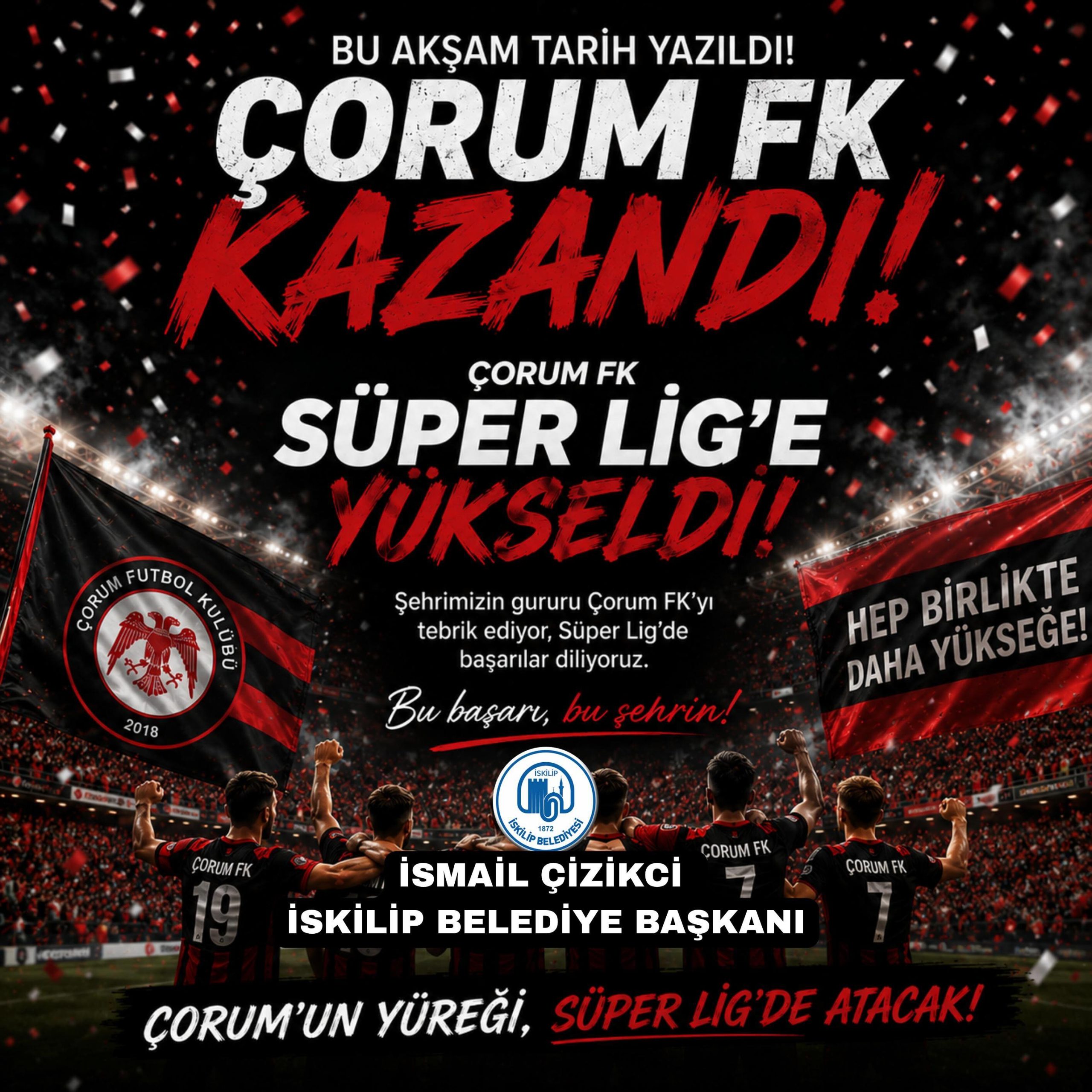 Belediye Başkanımız Sayın İsmail Çizikci’nin Kutlama Mesajı post thumbnail image