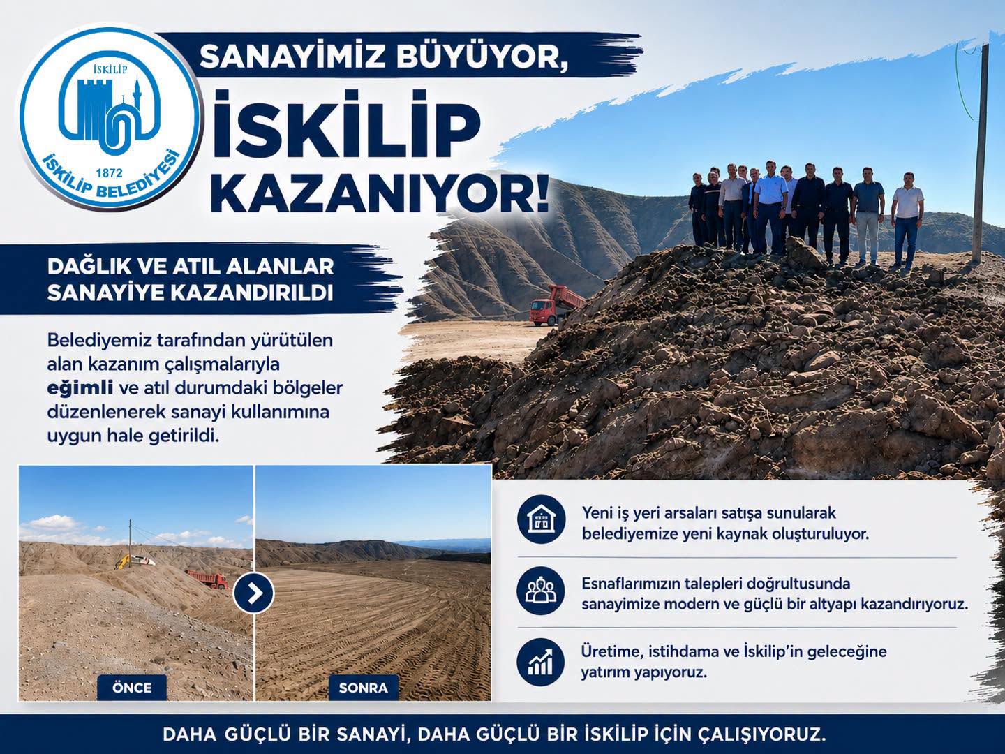  İSKİLİP KÜÇÜK SANAYİSİ BÜYÜYOR  post thumbnail image