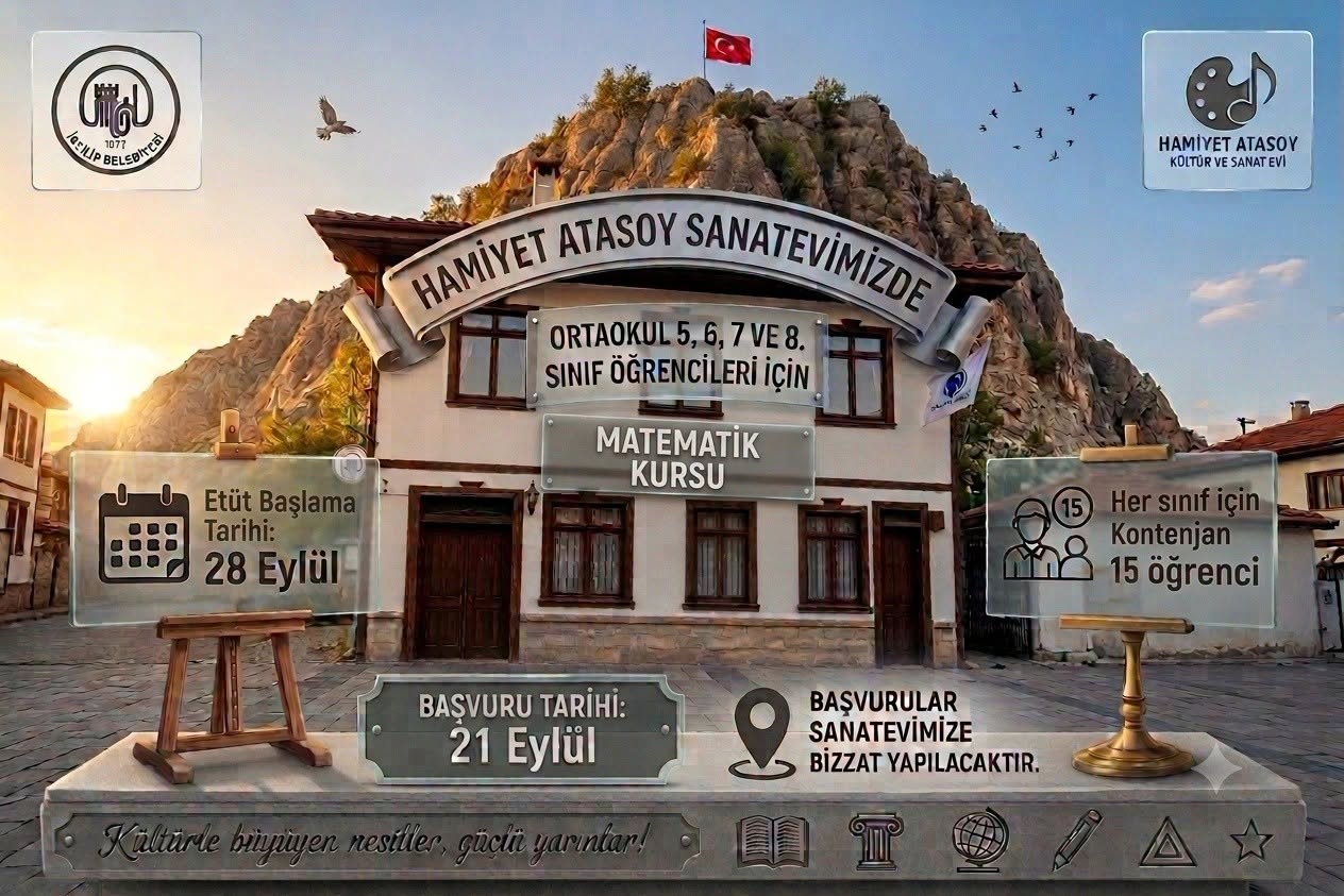 HAMİYET ATASOY KÜLTÜR VE SANAT EVİ’NDE MATEMATİK KURSU BAŞLIYOR! post thumbnail image