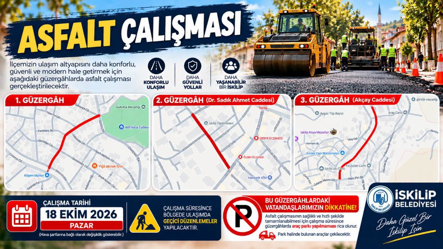 ASFALT ÇALIŞMASI DUYURUSU post thumbnail image